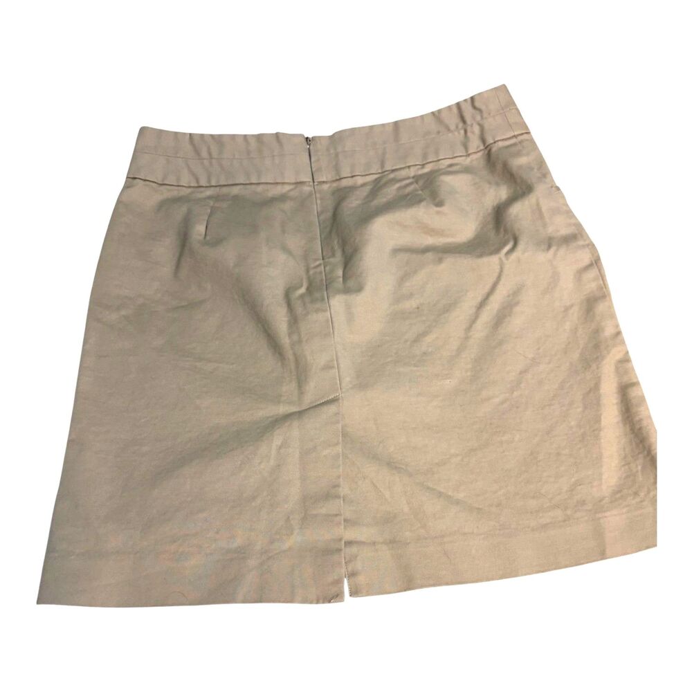Banana Republic Career Suit Set Khaki Blazer Size 10 Skirt Size 8 - Picture 10 of 14